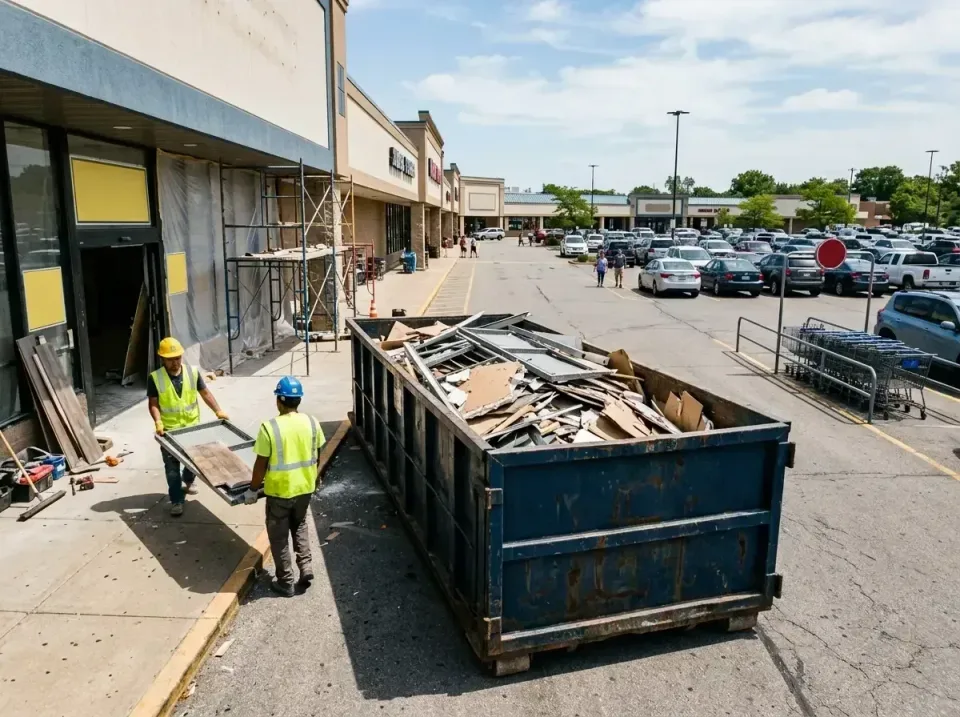 retail-store-renovation-debris-003 — frequently asked questions, Roll-off Dumpster Rentals in Boothwyn, PA